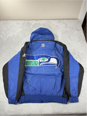 Vintage Men's Size Large Seattle Seahawks Logo Athletic NFL Pro Line Authentic